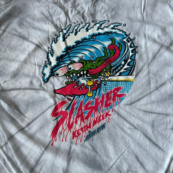 Santa Cruz Men’s Size Large Short Sleeve Tie Dye Graphic Tee Shirt - Picture 8 of 8